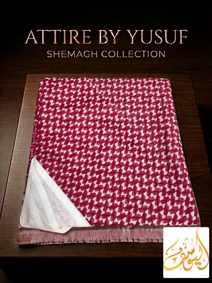 Red & White Classic Shemagh